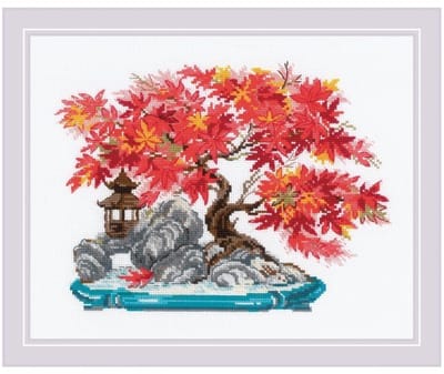 Autumn Bonsai - Aida telpakket - Riolis