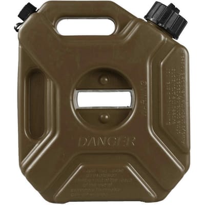 Réservoirs de carburant de 1,3 gallons 5L, conteneurs portables pour essence et diesel, stockage d'essence de secours antistatique