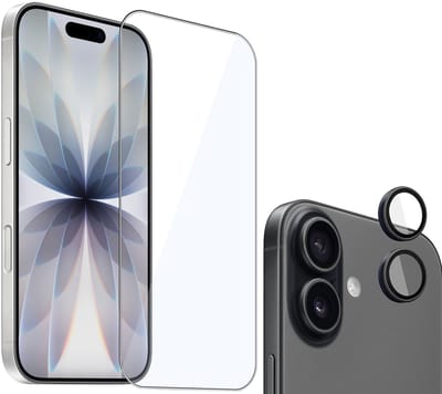 ChiGuard Screenprotector + Camera beschermglas geschikt voor iPhone 17 Screenprotector - Beschermglas - Camera - Curved - GuardCover