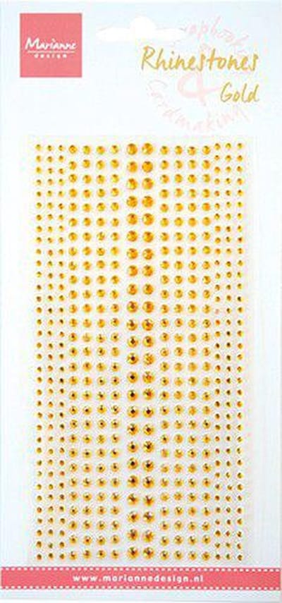 Marianne Design - Rhine stones (plaksteentjes) - Gold - CA3155