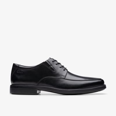 Cosgrove Schort Zwarte Leren Schoenen
