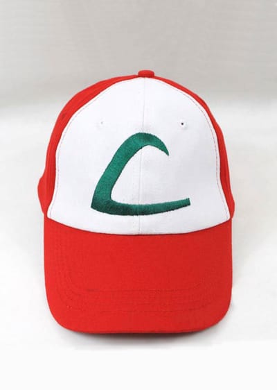 KIMU® Ketchum Pet Rood Wit - Cap Volwassenen Katoen - Zonder Logo - Ash Snapback Baseball Trucket Flat Sport Zomer Heren Dames Katoenen Festival
