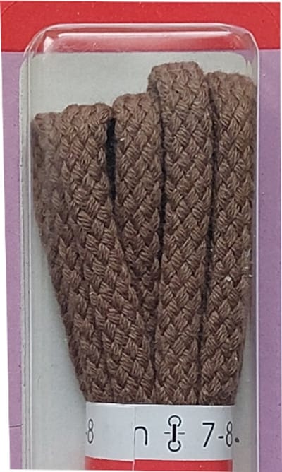 Ronilux Veter - Taupe - Rond - Koord Veters - Lengte 90 cm - Dikte 4 mm - Schoenveter