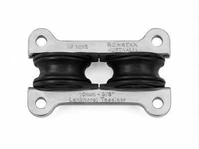 Ronstan RF1012 Dinghy Blok – Vast Enkel Blok – 28 mm Schijf – RVS/Acetaal – Voor 6-8 mm Lijn – Kogellager