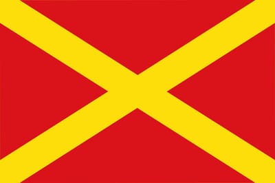 Vlag Pont-à-Celles 100x150cm