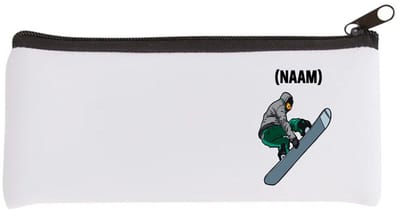 Akyol - snowboard met eigen naam Etui - Snowboarden - snowboarders - wintersport - 20 bij 9 cm