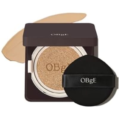 OBgE Perfect Cover Cushion SPF50+ PA++++ Vlekkeloze Dekking Langhoudend 15g Mannen Cushion Foundation