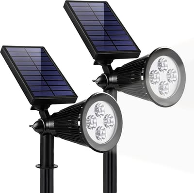 Solar Tuinverlichting Grondspots - Solar Tuinverlichting Zonne Energie - Solar Tuinverlichting Prikspots