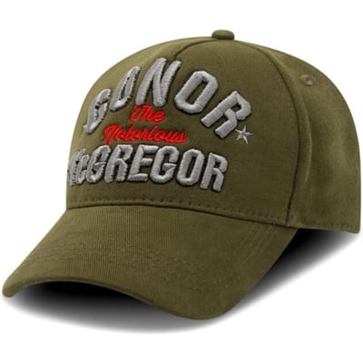 Baseball Cap Heren - Conor The Notorious - Groen