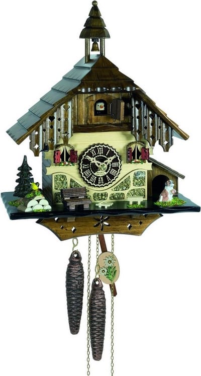 Trenkle - 1518 - Chalet-Koekoeksklok - 1-daags ketting uurwerk - Kuckuck Classic