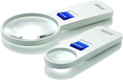 LED Vergrootglas - Handloep - Lezen Inspecteren - Krasbestendige Lens - 7x Vergroting
