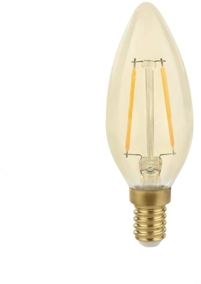 Spectrum LED Lamp E14 2W 230V - 260 Lumen - 2400K Warm wit - Gezellig licht - Energiezuinig