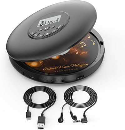 DailySupplies® Discman CD Speler - Walkman - Bluetooth