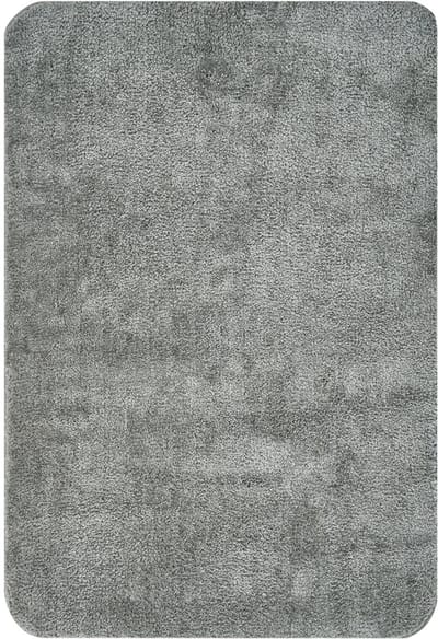 URLANA - Badmat - Grijs - 60 x 90 cm - Microvezels