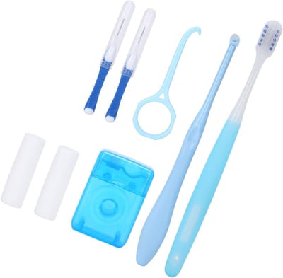 Mondverzorgingsset - Tanden Reinigen - Orthodontie - Compleet Gereedschap - 21 x 8 x 4 cm