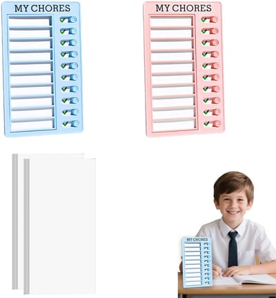 Memoborden - Takenplanner met 20 Verwisselbare Vellen, Ideaal voor Organisatie en Efficiëntie