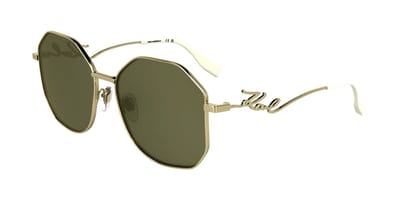 Karl Lagerfeld KL358S Gold shiny 57/16/140 WOMAN Zonnebrillen