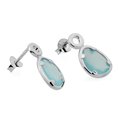 Orphelia 'Rivera' Dames 925 Sterling Zilveren Oorbellen - Zilver ZO-7480/BC