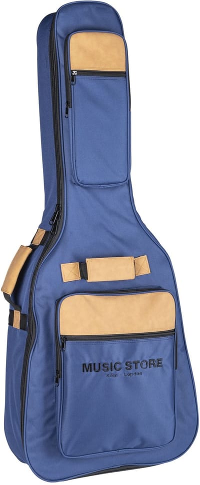 MUSIC STORE Gigbag Western Guitar Supreme Blue - Tas voor akoestische gitaren