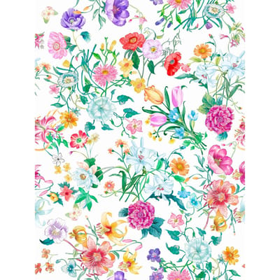 Katoenen stof "Blooms"