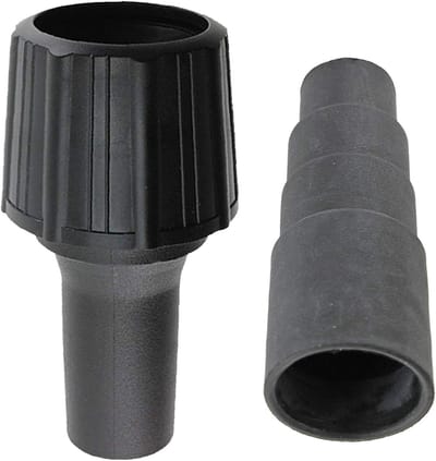 Stofafzuiger Adapter Set - Poort Reducer Kit - Stofafzuigen Werkplaats - Universele Maatvoering - 30mm tot 38mm - Zwart