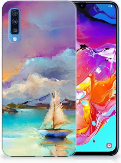 Hoesje maken Samsung Galaxy A70 Boat