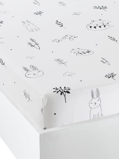 Vertbaudet Baby hoeslaken MAGISCH BOS