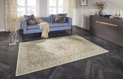 Flycarpets Elle Decoration - Klassieke Vloerkleed - Nain - Geel - 120x160 cm