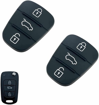 Vervangende Autosleutels Set van 2 - Rubber - Duurzaam en Beschermend - Geschikt voor Hyundai en Kia - ShopVlot