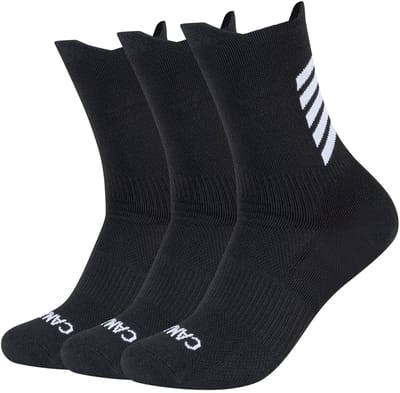 camano, Sportsokken, functionele sokken, multipack, 3-pack, 3 paar sokken, anatomische pasvorm, hardlopen, wandelen, sportief actief, aangenaam voetklimaat, functioneel garen.