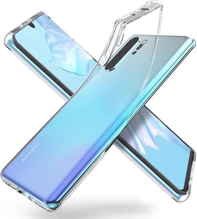 DrPhone TPU Hoesje - Transparant Ultra Dun Premium Soft-Gel Case - Geschikt voor P40 Pro – Transparant
