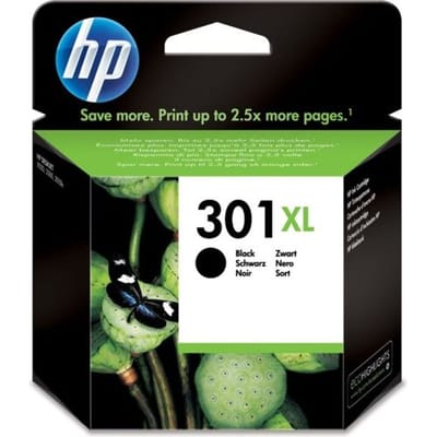 HP Inktcartridge 301XL (CH563EE) Zwart Hoge capaciteit