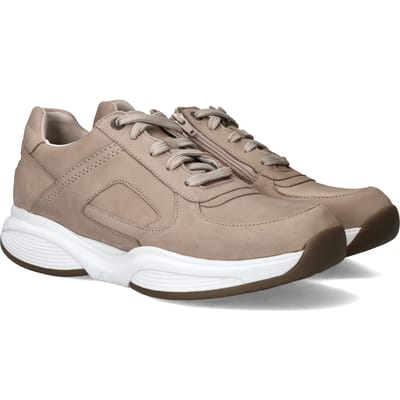 Xsensible SWX23 Stretchwalker Sneakers - Heren - Taupe - Maat:43