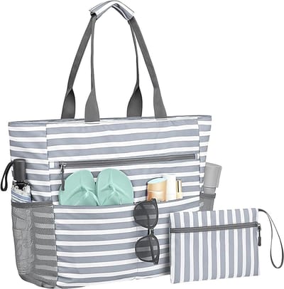 Strandtas - Draagtas - Reizen en Werk - Opvouwbaar met rits - 38 x 30 cm - Niet gespecificeerd