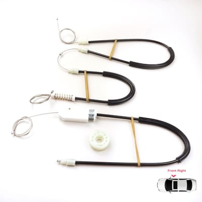 BWR5186 Kit de réparation de lève-vitre Droit pour Mercedes Classe SL R230 2001-2012 Cabriolet Roadster 2 Portes A2307200446