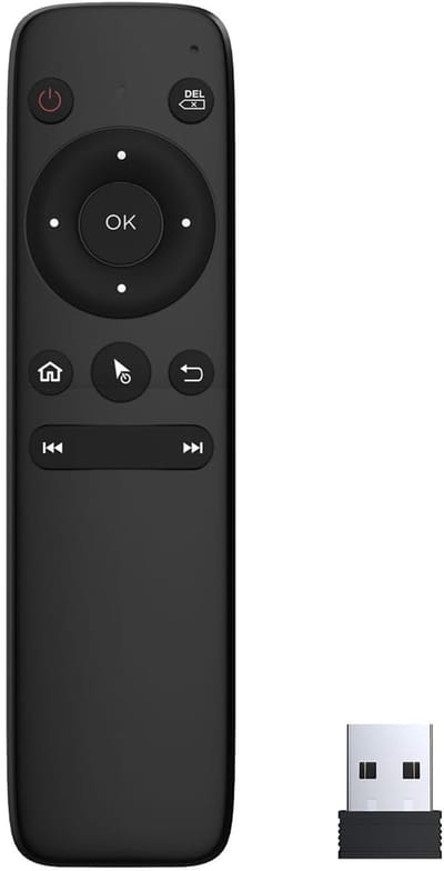 Draadloze Air Mouse Afstandsbediening voor CarPlay AI Box - Bluetooth 5.0 - Plug & Play Handcontroller