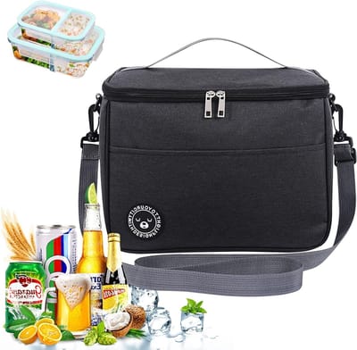 Isolerende Koeltas voor Lunch en Picknick, Vouwbare en Herbruikbare Tas met Hoge Capaciteit, Ideaal voor Reizen, Wandelen en Barbecue