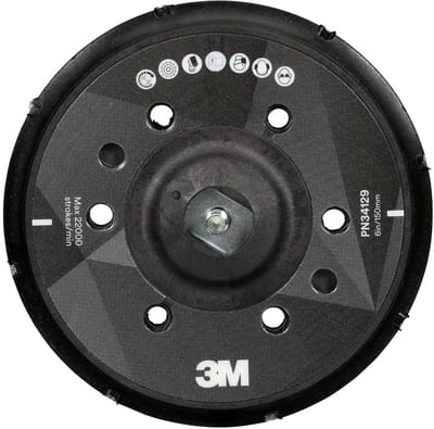 Orbitale Glansplaat voor Polijstmachines 150 mm met Klittenbandsluiting