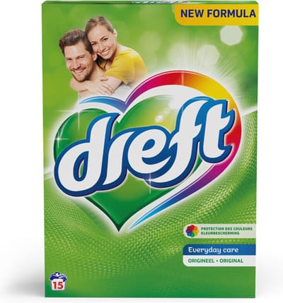 Dreft - Wasmiddel - Waspoeder - Normaal - 15wb/1050g