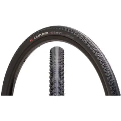 Kenda Crusher 120tpi Tubeless 700c X 35 Gravelband Zilver 700C x 35