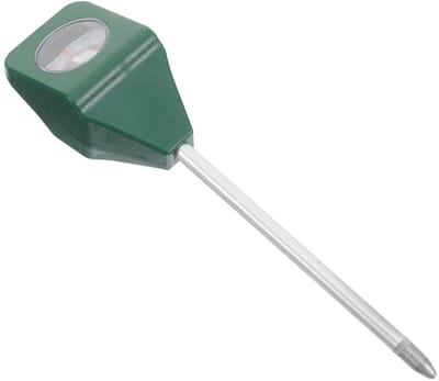 Bodem pH meter - Tuin tester - Plantenverzorging - Nauwkeurige meting - 14.3 x 3 x 2.9 cm - Zwart