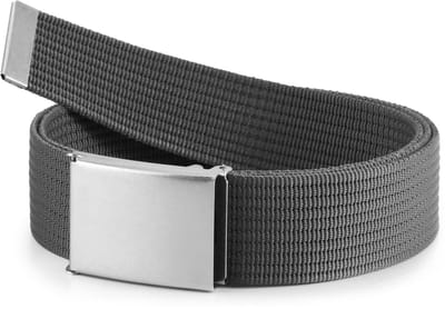 Ladeheid Herenriem - Mannelijke Stoffen - Riem jute – Grijs – 180x4 – LA-EL-P90