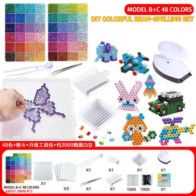 Perler de Haute Qualité Perles de Haute Qualité 24/48 de Haute Qualité Couleurs de Haute Qualité Kit de Haute Qualité 2,6 mm Hama de Haute Qualité