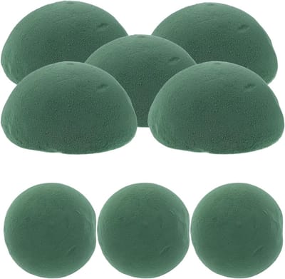 Schuimblokken Bloemstukken - Bloemenschuim Steekschuim - Doe-het-zelf Decoratie - Onderhoudsarme Oplossing - 9x9x4.5 cm - Groen