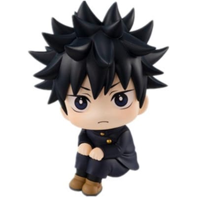 Perfecte Anime Figuur Jujutsu Kaisen Van 7-9cm Itadori Yuji Gojo Satori Fushiguro Megumi Kugisaki Schattige Speelgoed Auto Decoratie black