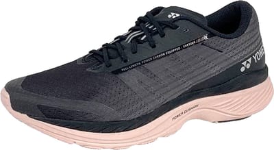 Yonex Saferun 100XL dames hardloopschoen - zwart/roze - maat 39