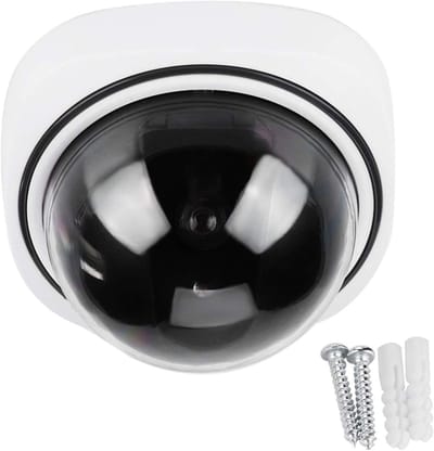 Beveiligingscamera Dummy - Gesimuleerde Camera - Woningbeveiliging - Met Knipperend LED - 1x1x1 cm - Zwart