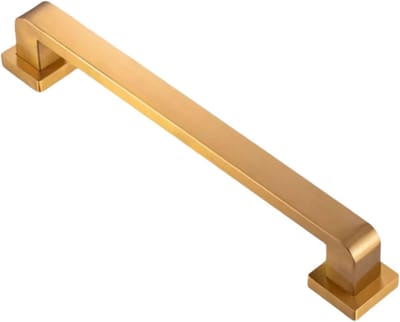 Badkamergreep RVS - Douchegreep Wand - Veiligheid Thuis - Verborgen Schroeven - 50 cm - Goud