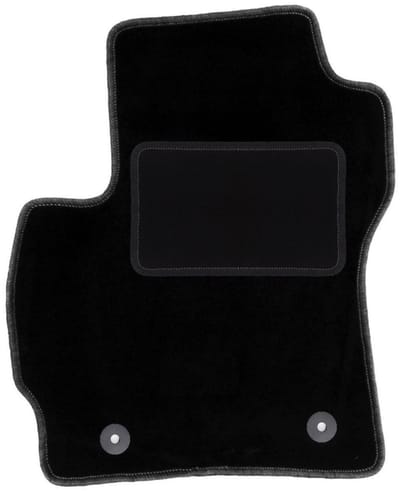Bestuurdersmat zwart voor: Mazda 5 I 7-zitter (2005-2010)
