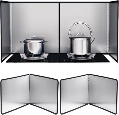 Vouwbare anti-splash guard - Keuken achterwand - 30 x 40 cm - Pannen bescherming - Keukenaccessoire